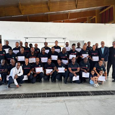 Remise de lettres de félicitations